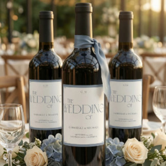 Elegant Art Deco Wedding Welcome Sign Wine Label