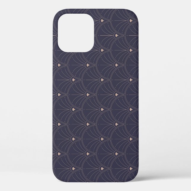 Elegant art nouveau, minimalist pattern. Case-Mate iPhone case (Back)