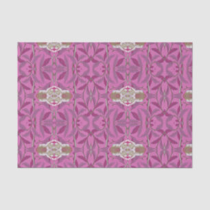 Elegant Art Nouveau Pink and Purple Tissue Paper