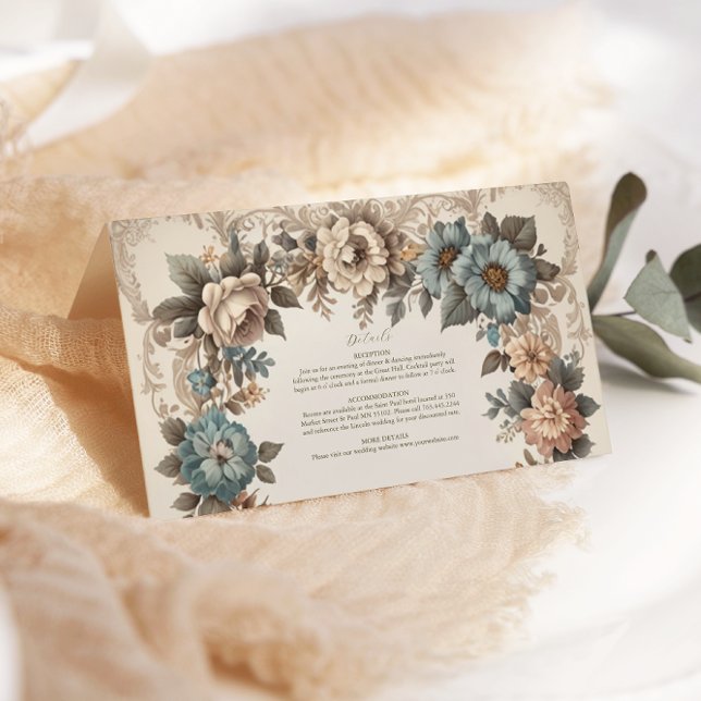 Elegant Art Nouveau Wedding Invitation (Creator Uploaded)