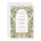 Elegant Art Nouveau Wedding Save the Date Card