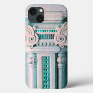 ELEGANT ARTISTIC PINK BLUE FANTASY DECOR iPhone 13 CASE