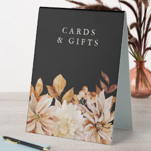 Elegant Autumn Floral Wedding Cards & Gifts