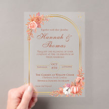 Elegant Autumn | Flowers w/ Rustic Foliage Wedding