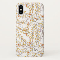 Elegant Autumn Foliage Pattern Personalised