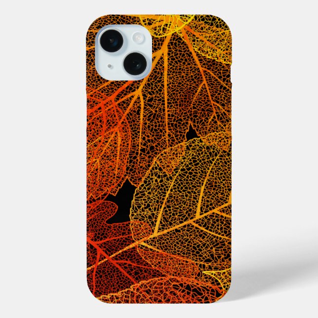 Elegant Autumn Leaves  Case-Mate iPhone Case (Back)