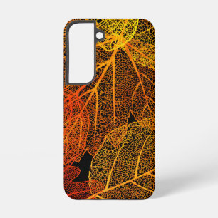 Elegant Autumn Leaves Samsung Galaxy Case