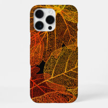 Elegant Autumn Leaves Textured