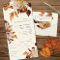 Elegant Autumn Watercolor Floral Wedding