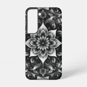 Elegant B&W Ornate Pattern Phone Case