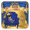 Elegant Baby Shower Boy Prince Royal Blue Gold