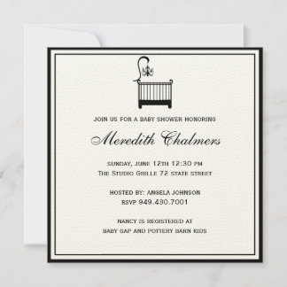 Elegant Baby Shower Invitation