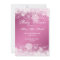 Elegant Baby Shower Night Sparkle Pink