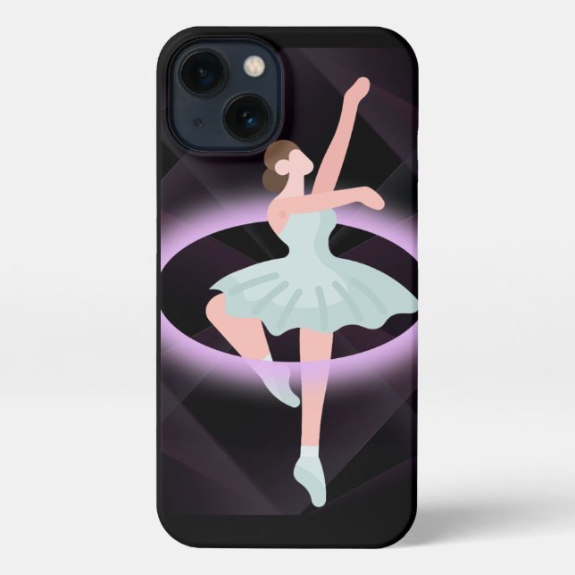 Elegant Ballerina Phone Case (Back)