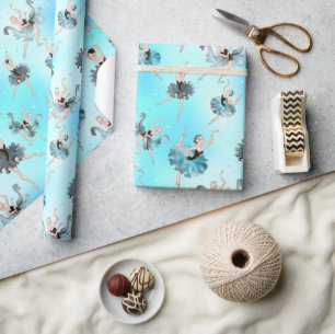 Elegant Ballerinas Wrapping Paper