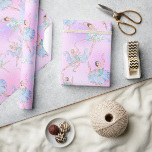 Elegant Ballerinas Wrapping Paper