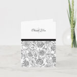 Elegant Bat Mitzvah Thank You Cards<br><div class="desc">A simple and elegant way to say thank you to all of those who attended your Bat Mitzvah.  Customise this Thank You Card with your own message on the front and inside.</div>