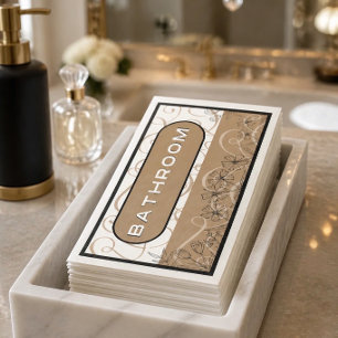 Elegant Bathroom Paper Guest Towel Napkin
