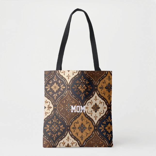 Elegant Batik Tote Bag (Front)