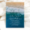 Elegant Beach Blue Ocean Wedding