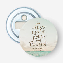 Elegant Beach Love & the Beach Wedding Favour
