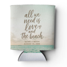 Elegant Beach Love & the Beach Wedding Favour