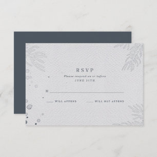 Elegant Beach Wedding RSVP