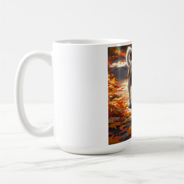 Elegant Beagle Coffee Mug (Left)