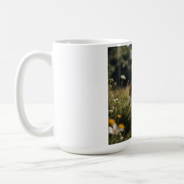 Elegant Beagle Coffee Mug (Left)