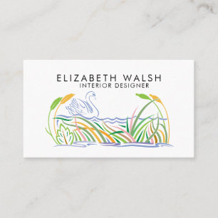 Elegant Beautiful Modern Minimalist Business Card