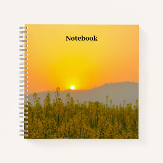 Elegant Beautiful Nature Notebook