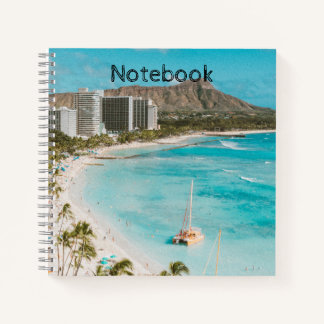 Elegant Beautiful Sea Beach Notebook