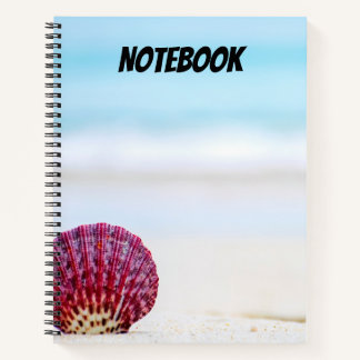 Elegant Beautiful Sea Beach Notebook