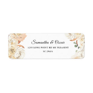 Elegant Beauty Floral Pastel Frame