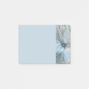 Elegant Beauty Modern Abstract Fractal Art Flower Post-it Notes