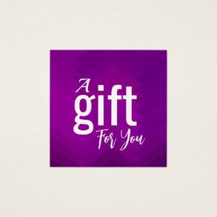 Elegant Beauty Salon Gift Certificate Card –Simple