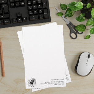 Elegant Bee Custom Letterhead