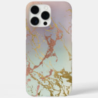 Elegant Beige Marble | Mint Sage Green Rose Gold