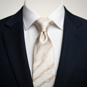 Elegant Beige Marble Tie Luxury Neutral Stone