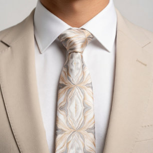 Elegant Beige Tie