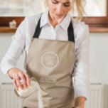 Elegant Beige your Logo Here Business website Apron<br><div class="desc">Effortless Elegance: Customise Your Business Look with Our Modern Minimalist Beige Template. Easily Tailored with Your Company Logo and Text. Reach Out via the Message Button for Personalised Assistance – I'm Here to Help!</div>