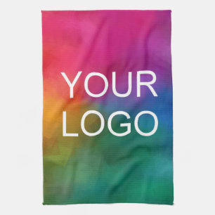 Elegant Best Business Company Logo Template Modern Tea Towel