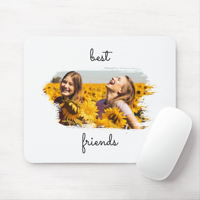 Elegant BFF Best Friends Forever Mouse Mat (With Mouse)