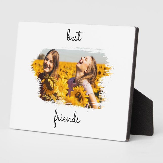 Elegant BFF Best Friends Forever Plaque (Side)