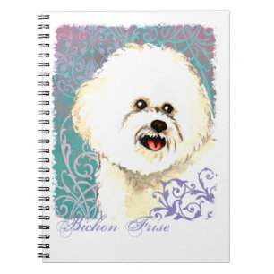 Elegant Bichon Frise Notebook