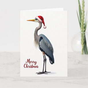Elegant Bird Christmas Card