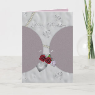 Elegant birthday card