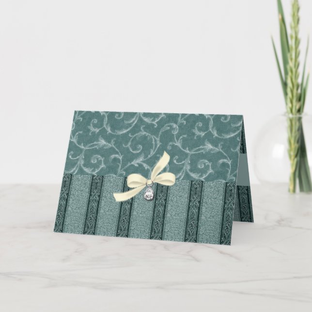 Elegant- Birthday Card: Elegance Collection Card (Front)