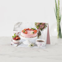 Elegant Birthday Dessert