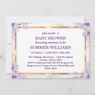 Elegant Birthday make a wish birthday party Invitation